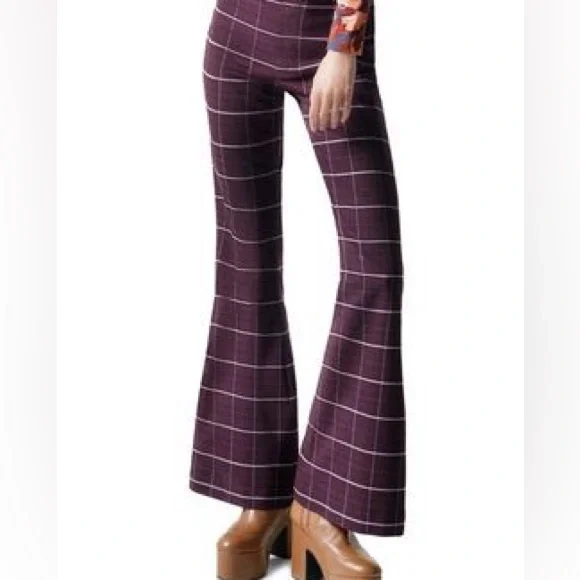Smythe Pants Jumpsuits Smyth Bootcut Pant In Mulberry Size